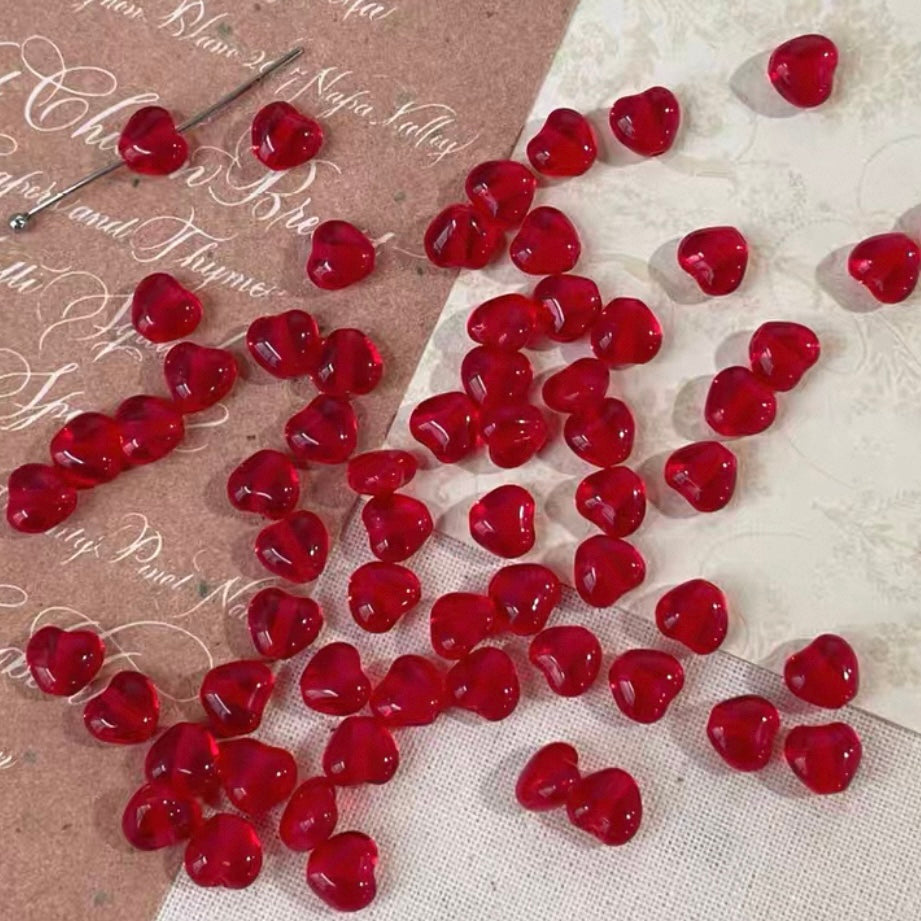 Red Vintage Czech Beads