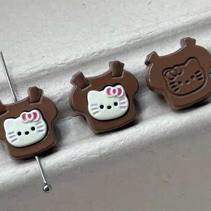 HK Cute Alloy Enamel Handmade Beads