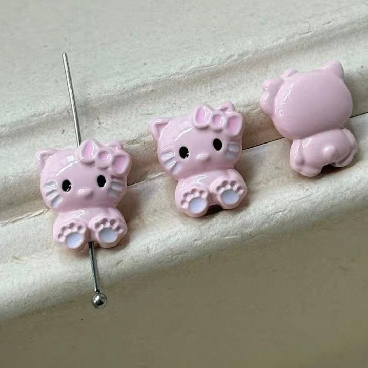 HK Cute Alloy Enamel Handmade Beads