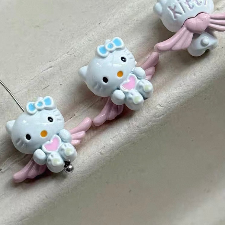 HK Cute Alloy Enamel Handmade Beads