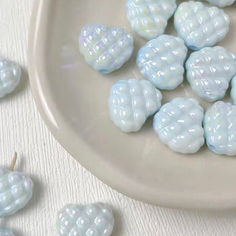 Acrylic Heavy-Duty Hand-Painted Beads