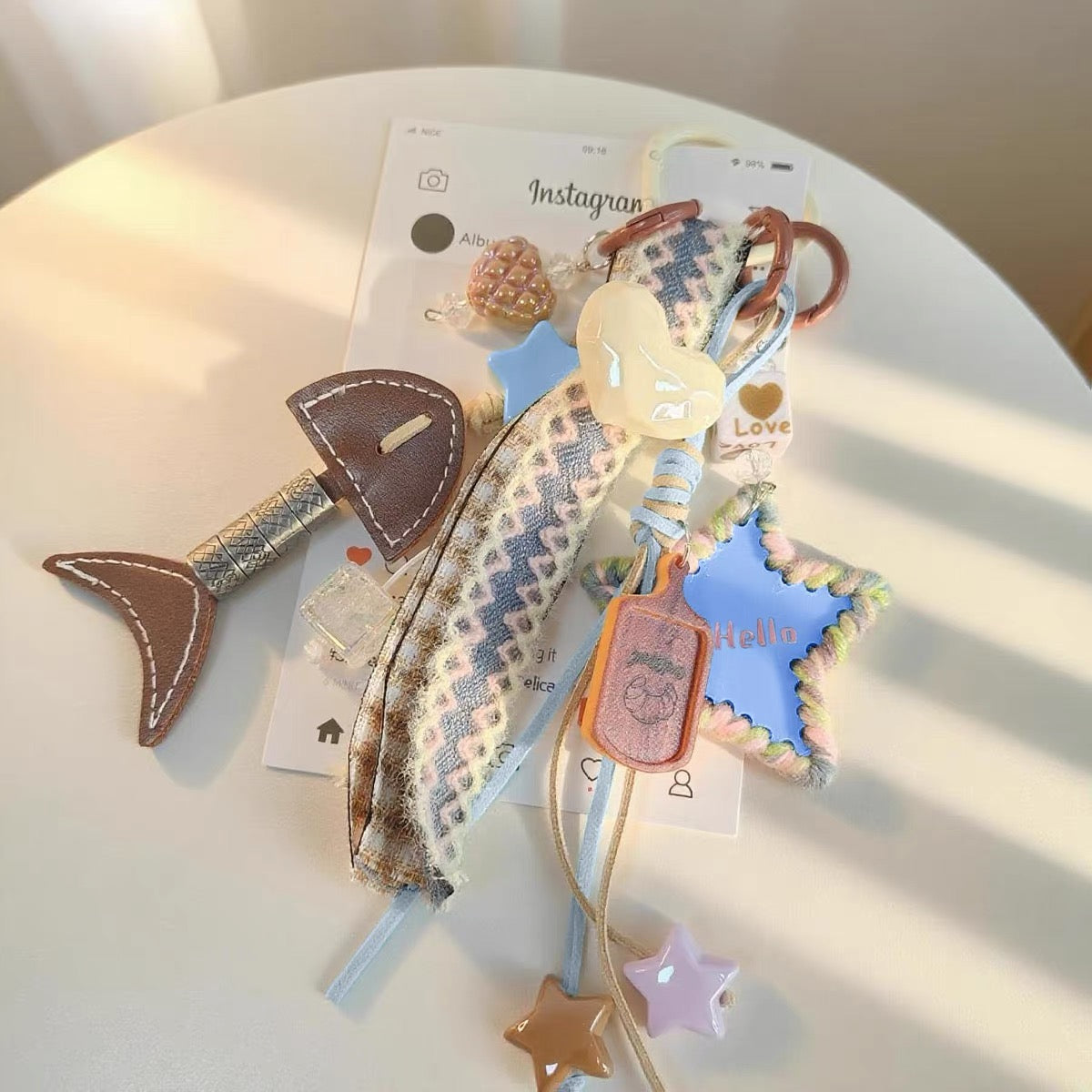 Dopamine Color Series Bag Charms & Phone Chain