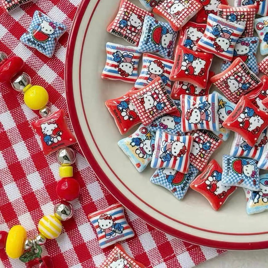 HK Potato Chip Bag Acrylic Cute Beads