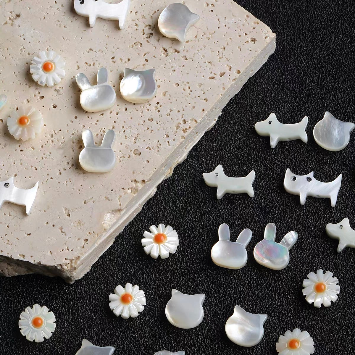 Natural Trochus Shell Beads