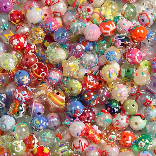 Customized Heavy-Craftsmanship Hand-Painted Beaded Strand Blind Box