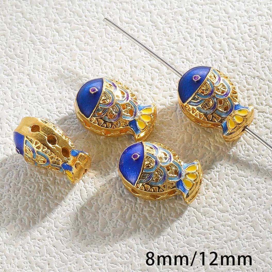 Cloisonné Enamel Pendant Beads