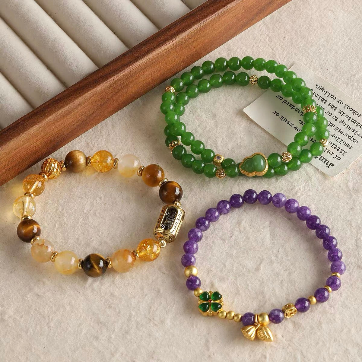 Resin Inlaid Alloy Beads