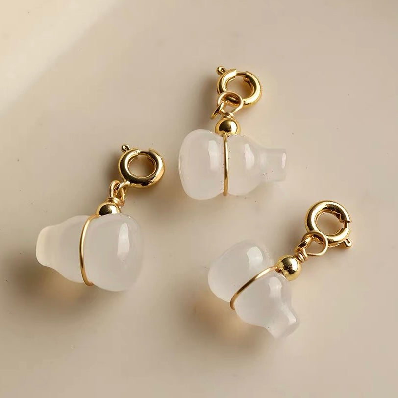 Natural Agate Pendant Beads