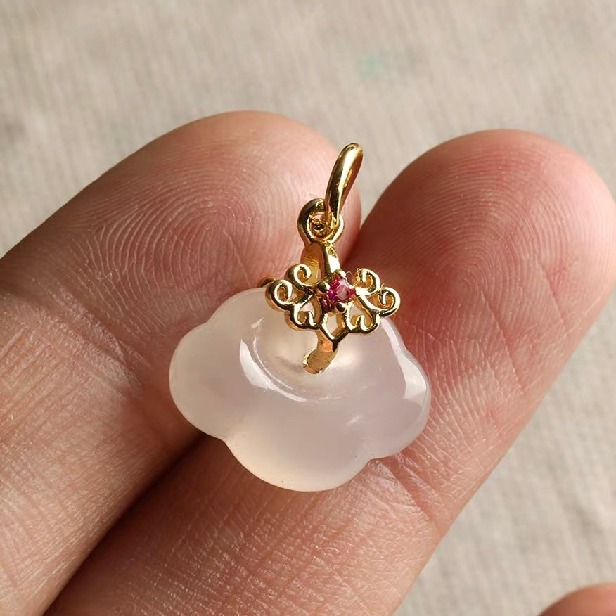 Natural Agate Pendant Beads