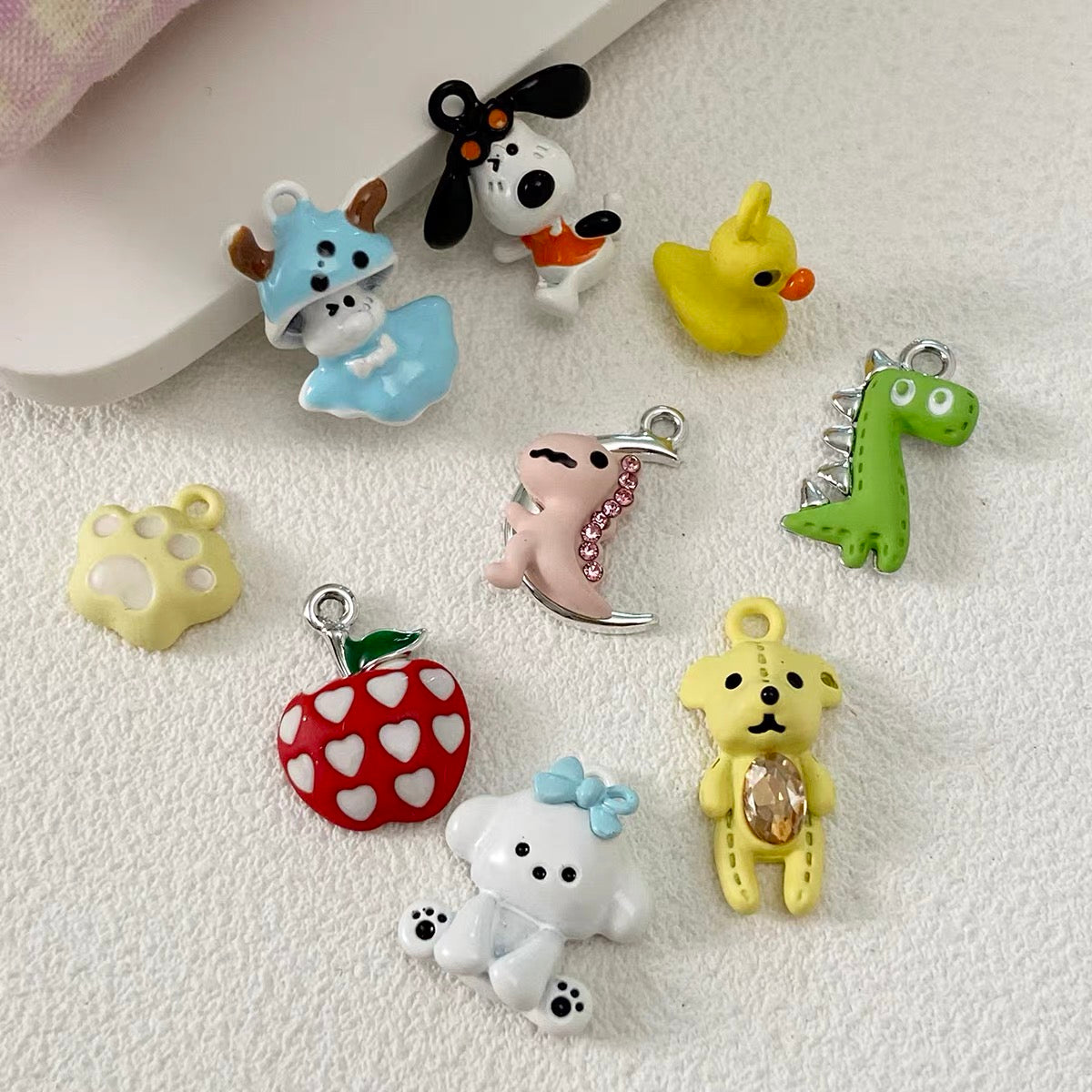 Alloy oil-drop lovely pendant beaded string