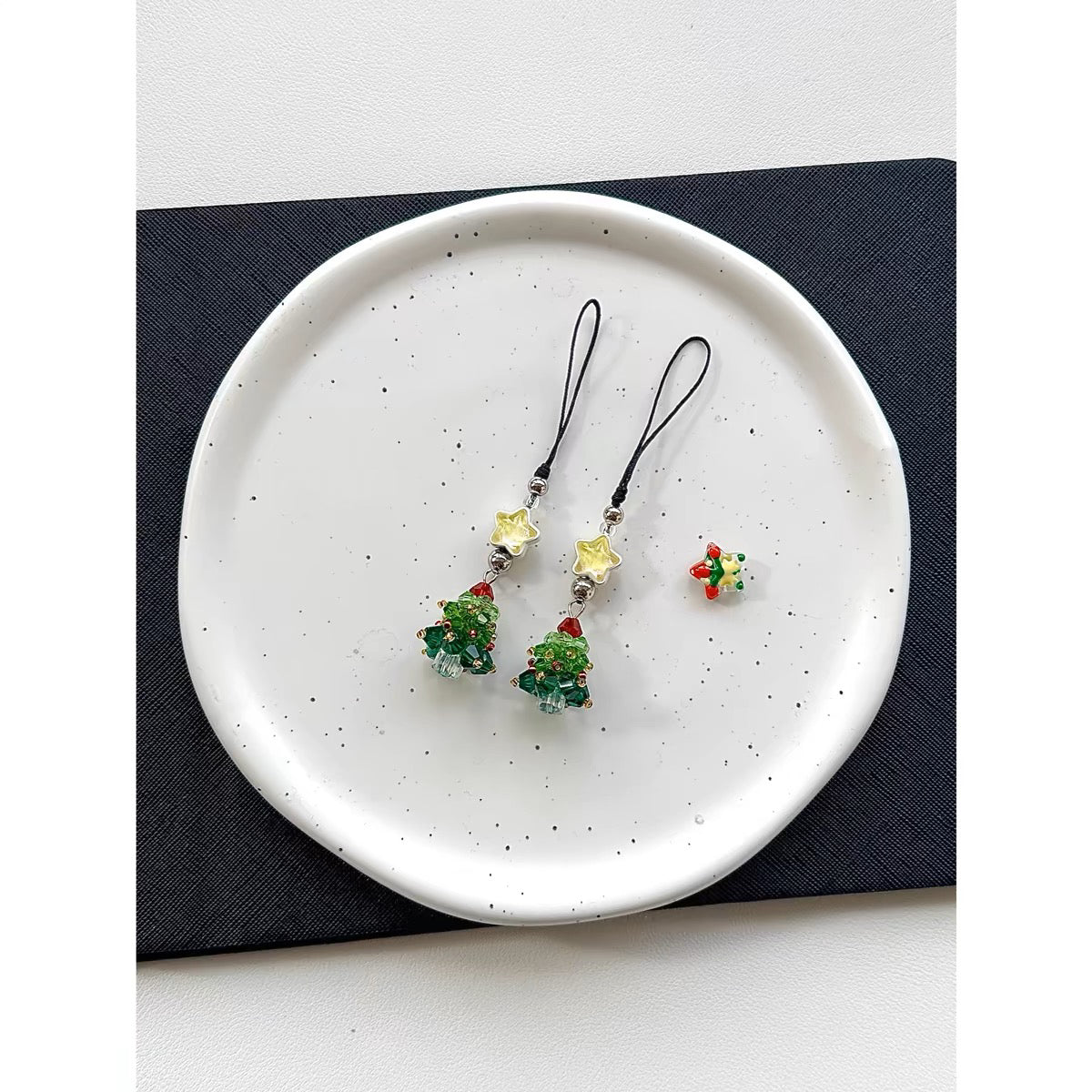 Crystal Christmas Tree Phone Pendant