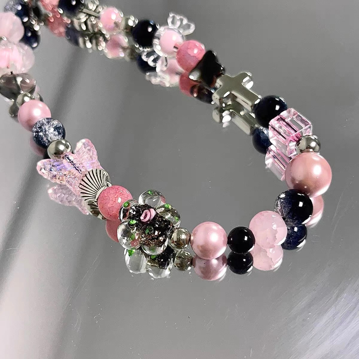Sweet and Edgy Style Phone Charm