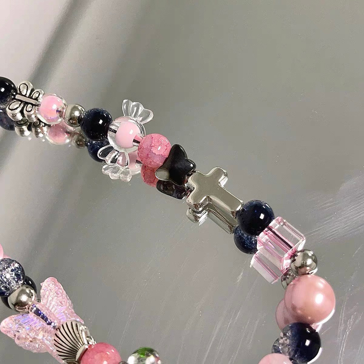 Sweet and Edgy Style Phone Charm