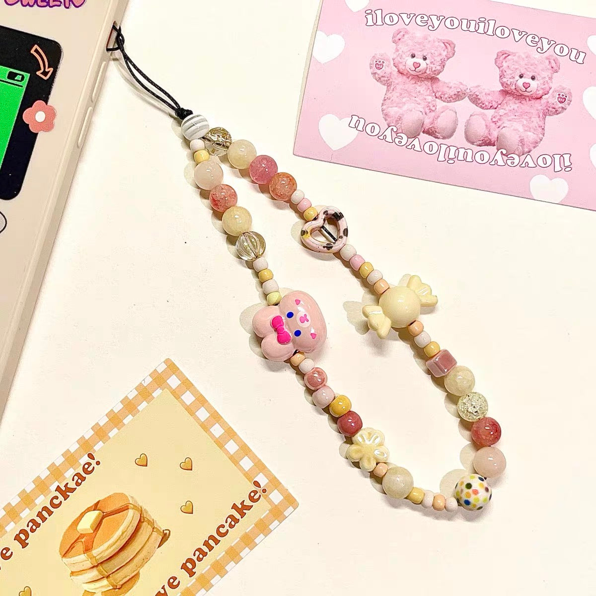 Cute Rabbit Phone Charm