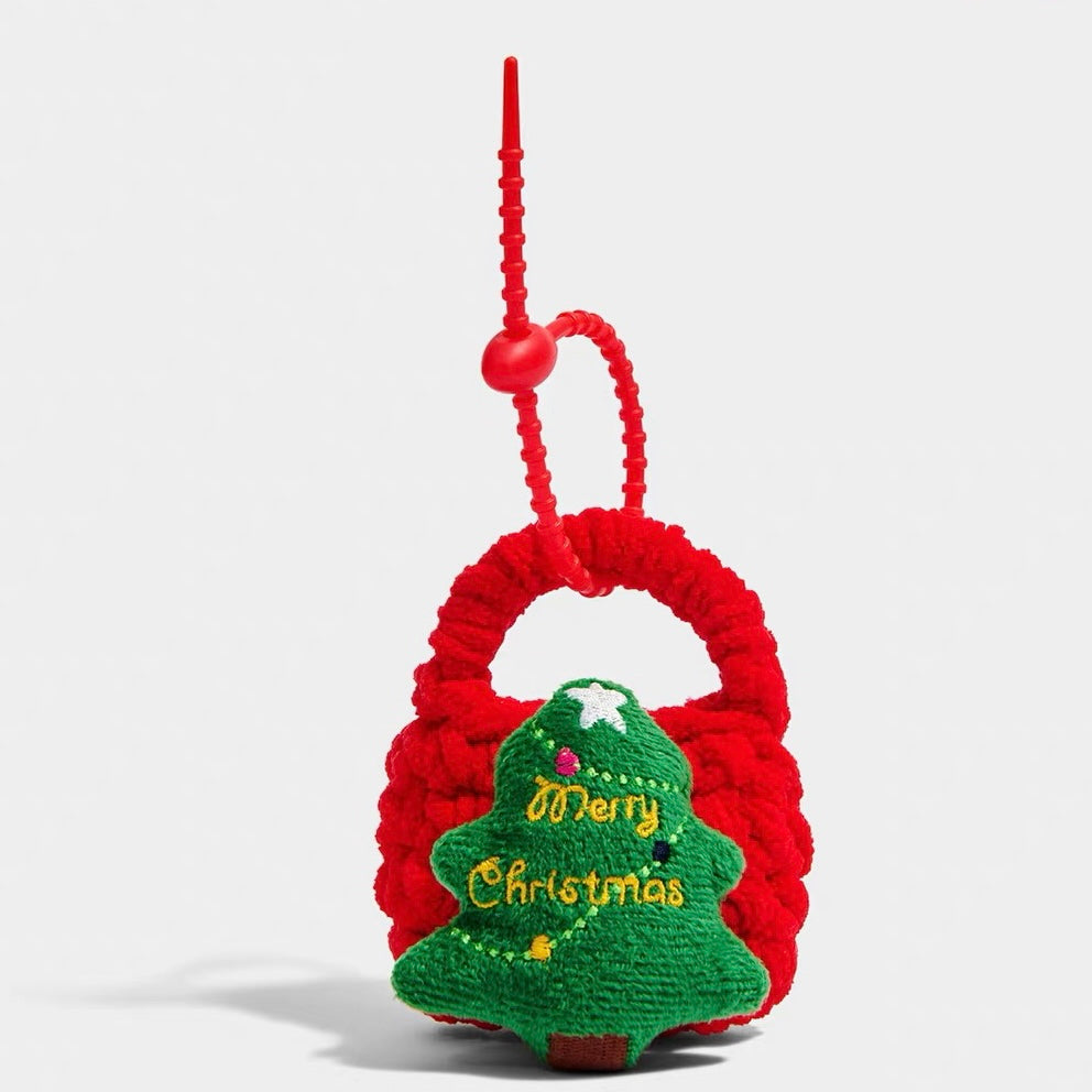 Cute Christmas Knitted Bag Charm