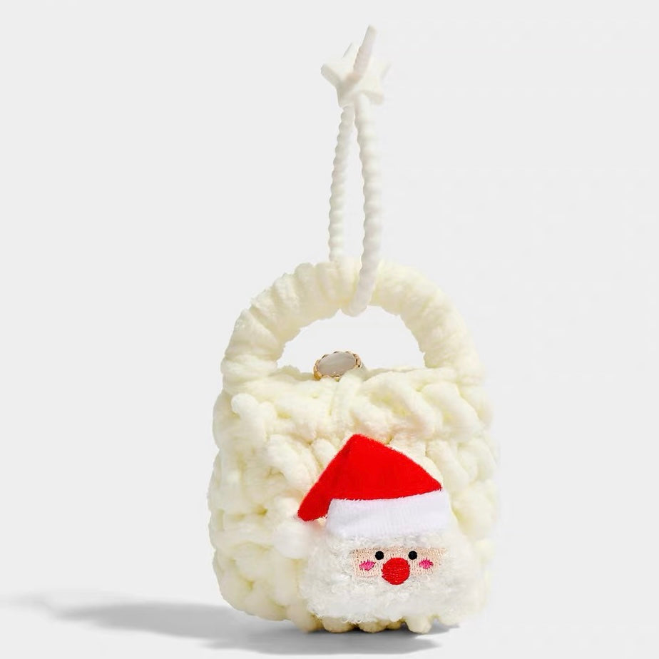 Cute Christmas Knitted Bag Charm