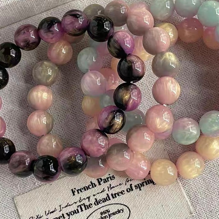 Oil Painting Style Resin Beads