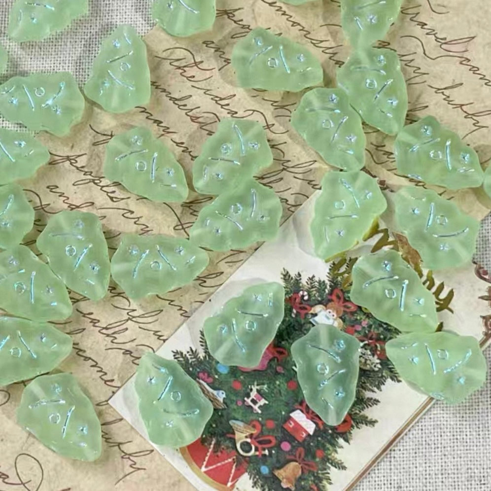 Christmas Czech Beads