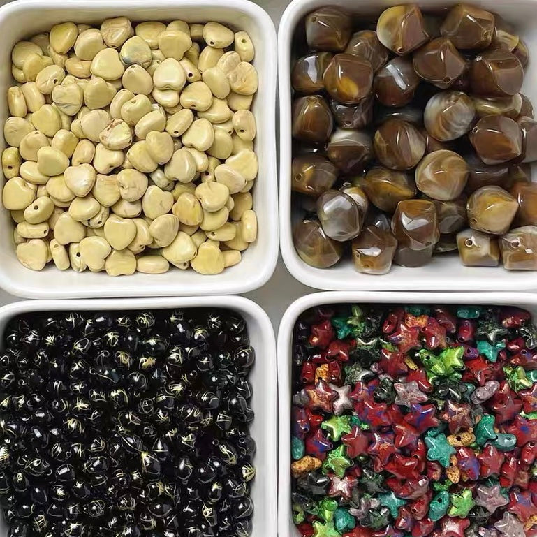 Gradient Acrylic Beads