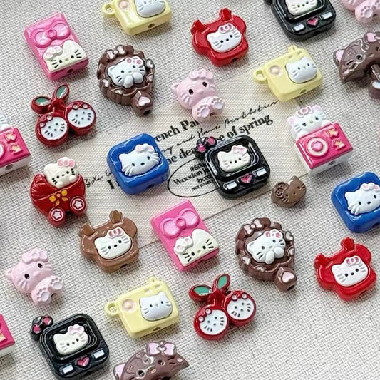 HK Cute Alloy Enamel Handmade Beads