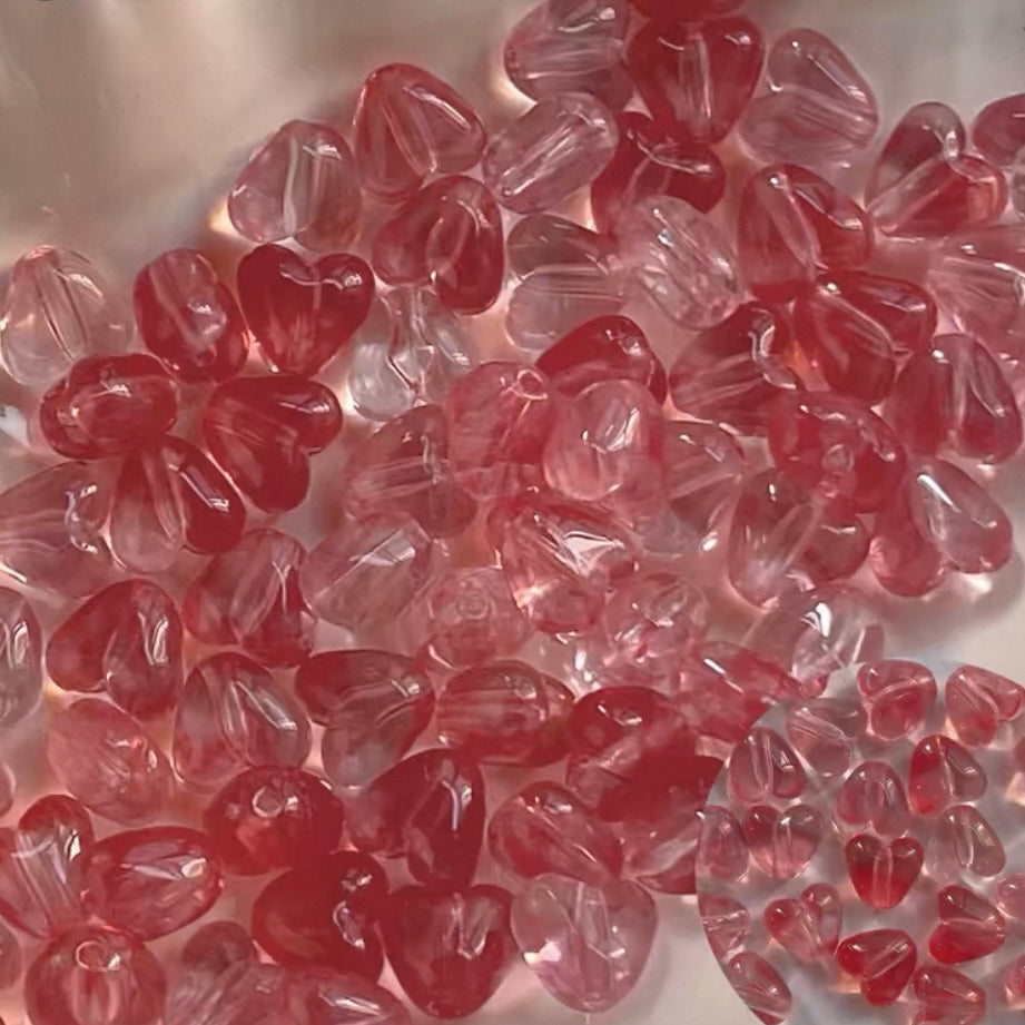 Pink Dreamy Acrylic Beads