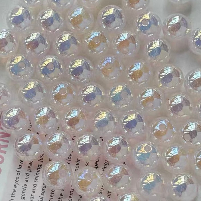 Pink Dreamy Acrylic Beads