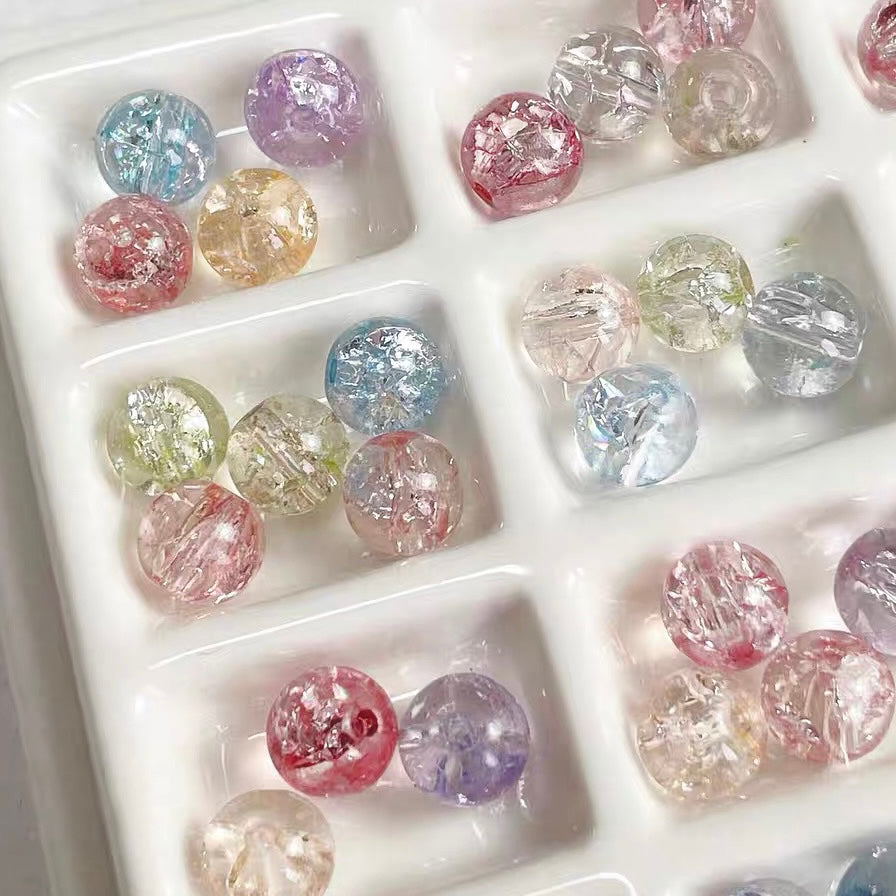 Mixed-color Glass Beads