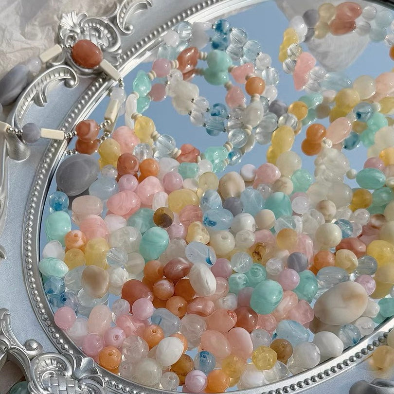 Colorful Mixed Acrylic Beads