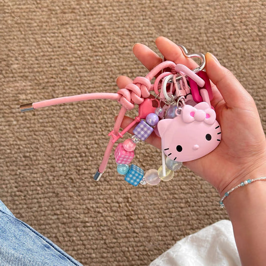 HK Colorful Handmade Beaded Bag Charm & Phone Chain