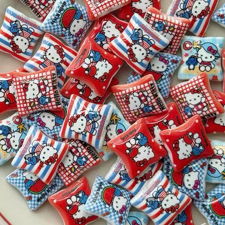 HK Potato Chip Bag Acrylic Cute Beads