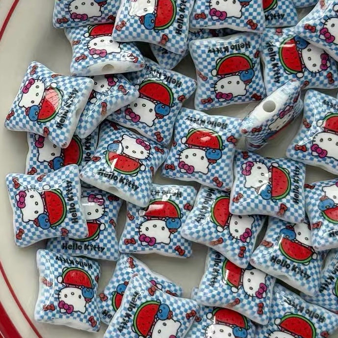 HK Potato Chip Bag Acrylic Cute Beads