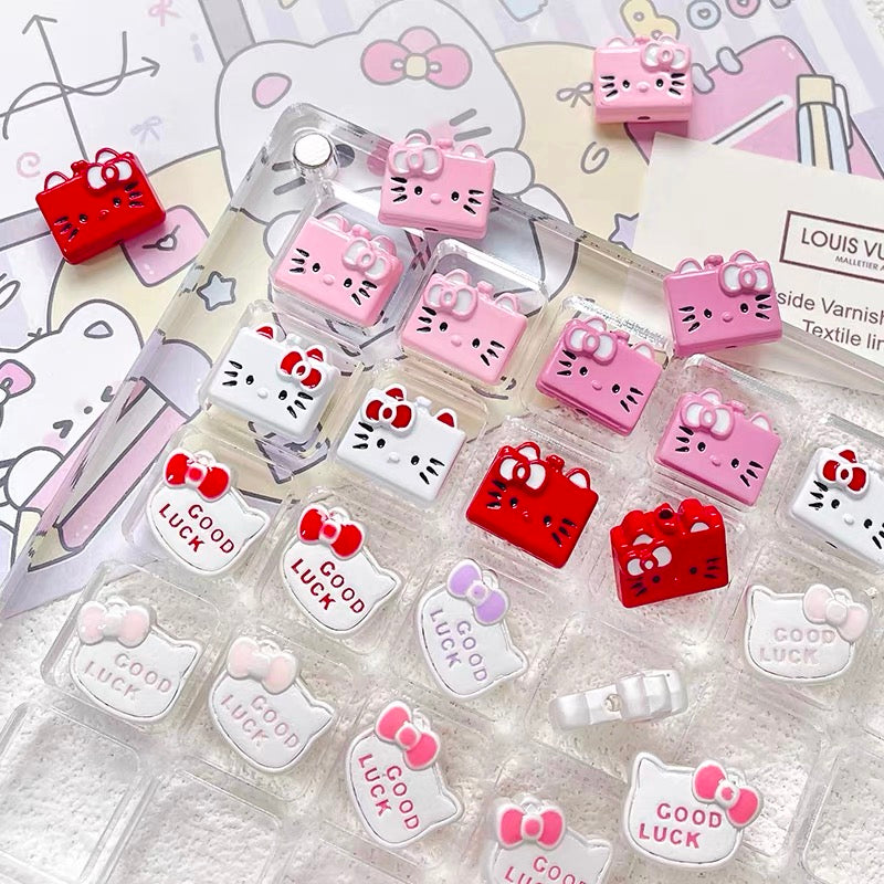 HK Colorful Enameled Alloy Beads