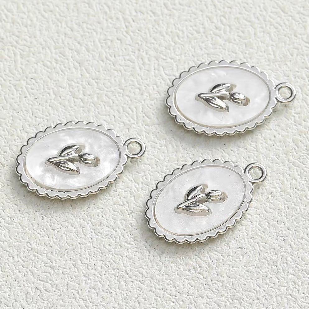 Starry Sky Series Silver Pendant Beads