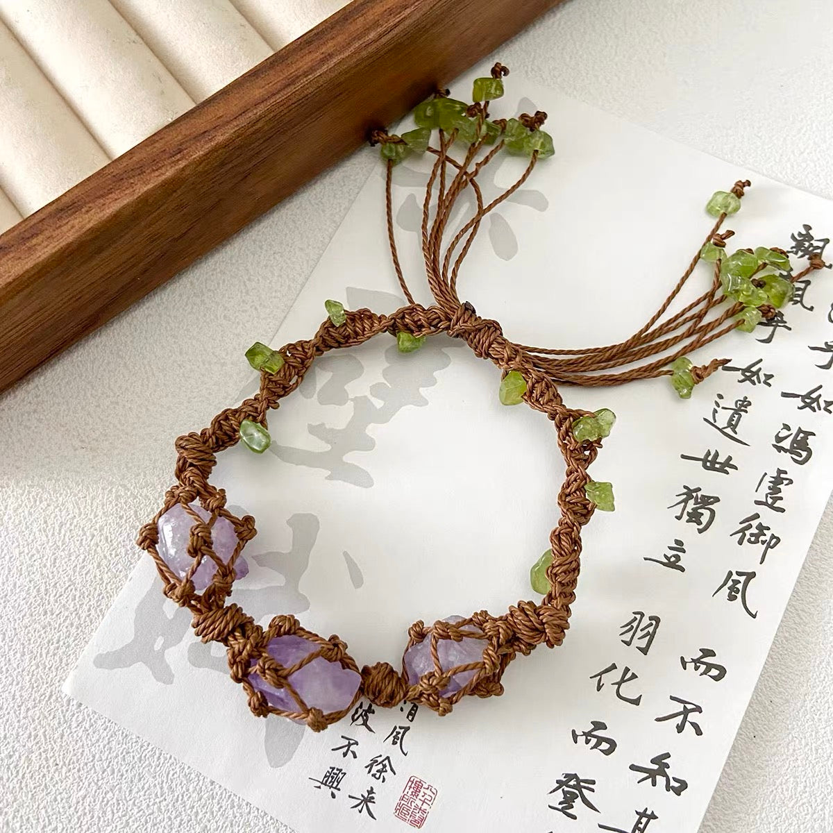 Natural Crystal Beaded String