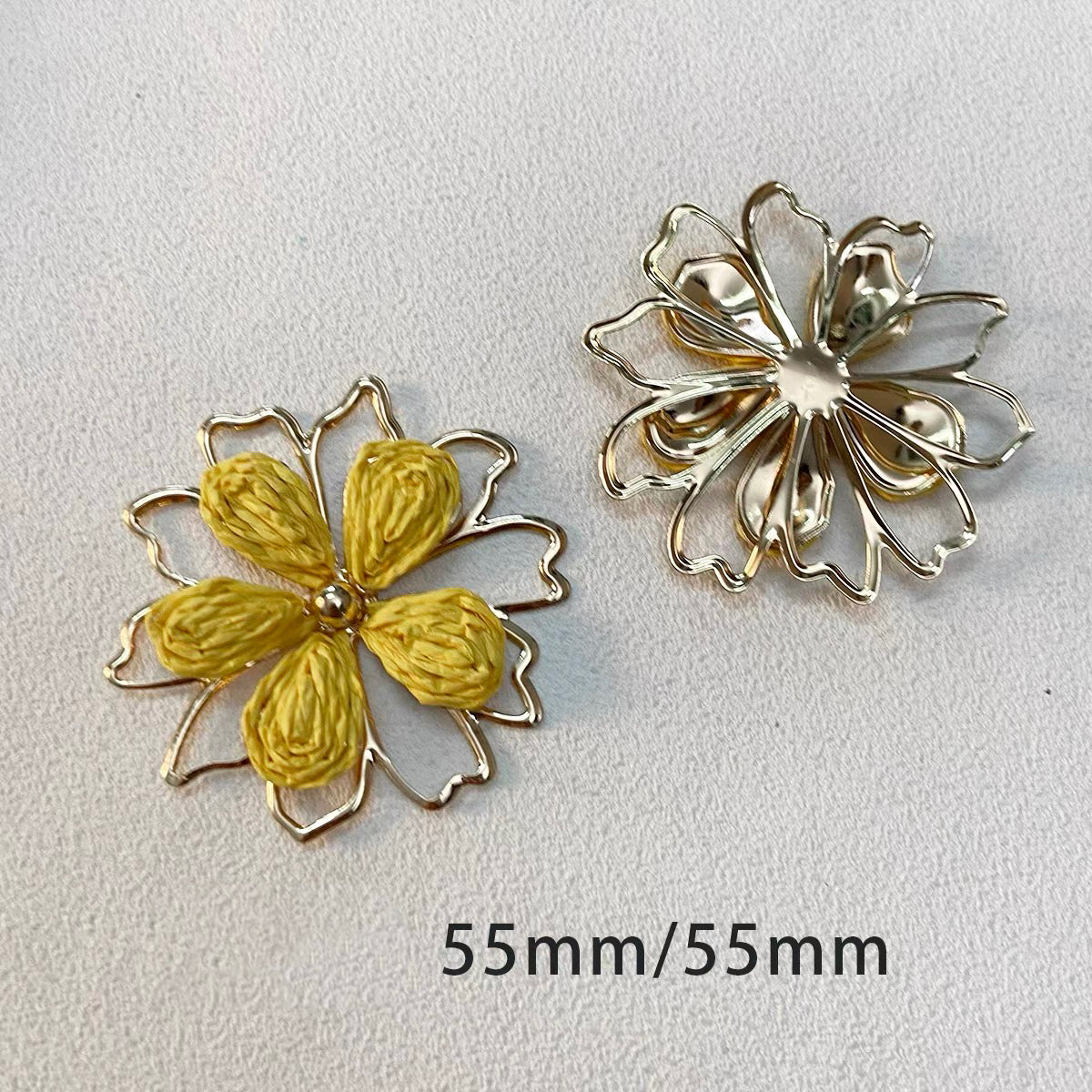 Beach Vacation Handmade Woven Straw Pendant