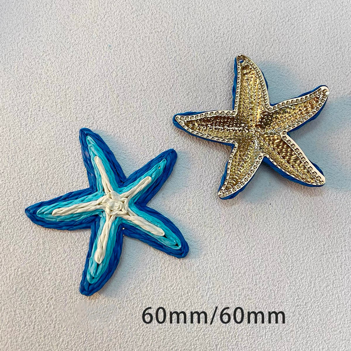 Beach Vacation Handmade Woven Straw Pendant