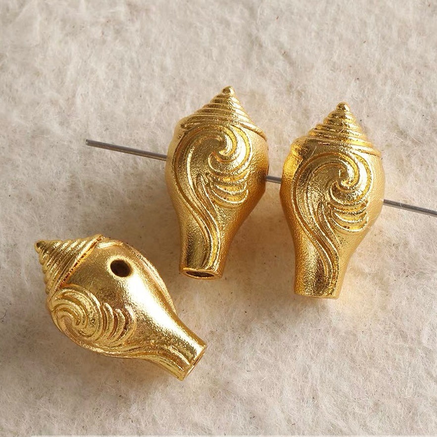 Resin Inlaid Alloy Beads