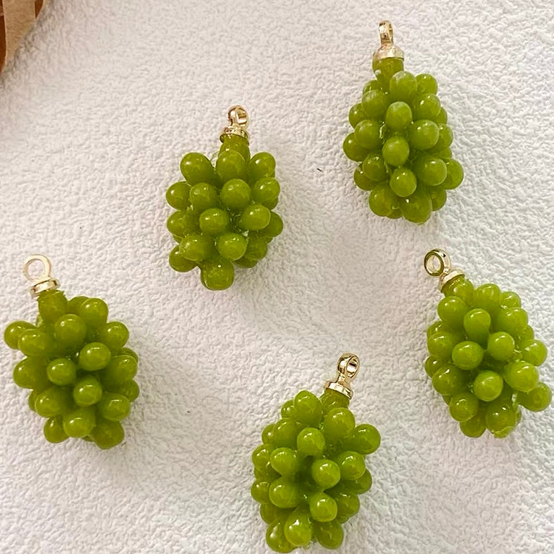 Cute & Fun Resin Fruit Pendant Beads
