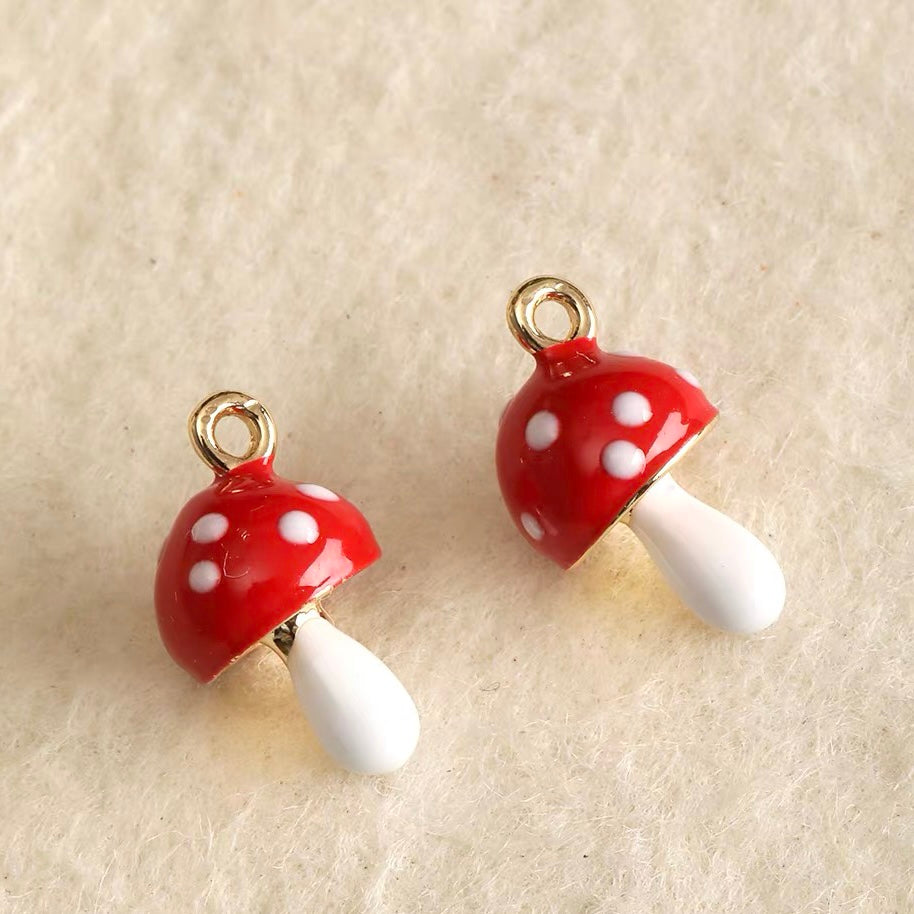 Fruit-Shaped Dripping-Oil Pendant Beads