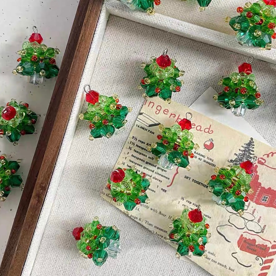 Crystal Christmas Ornament Beads