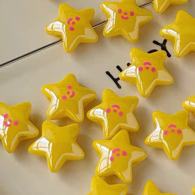 Colorful Little Fish Macaron Beads